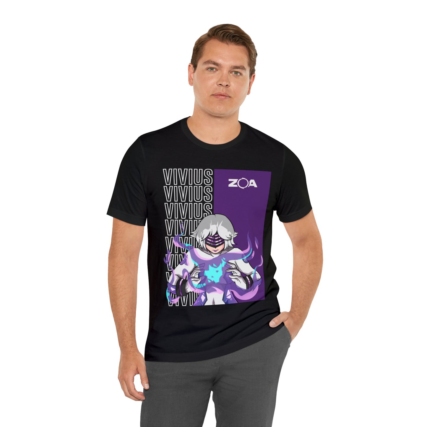 ZOA Vivius purple power T-shirt