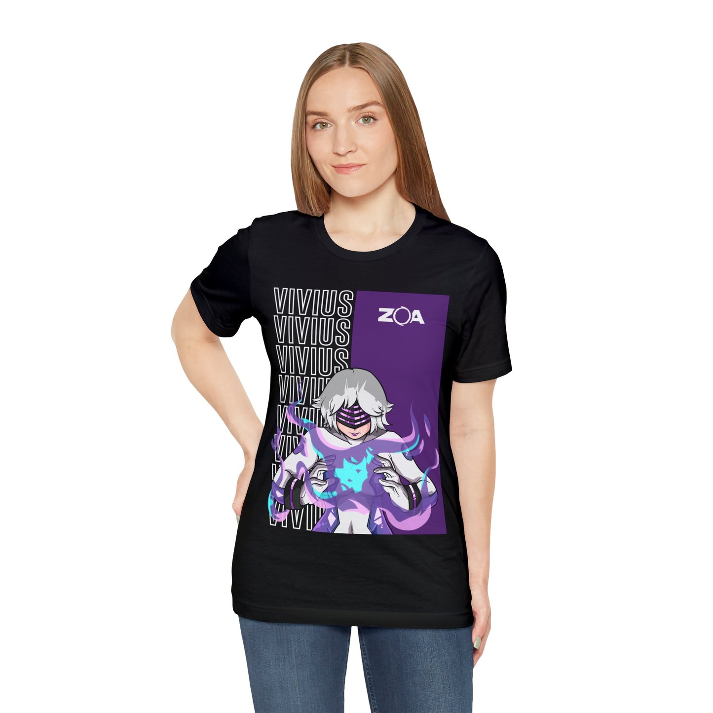 ZOA Vivius purple power T-shirt