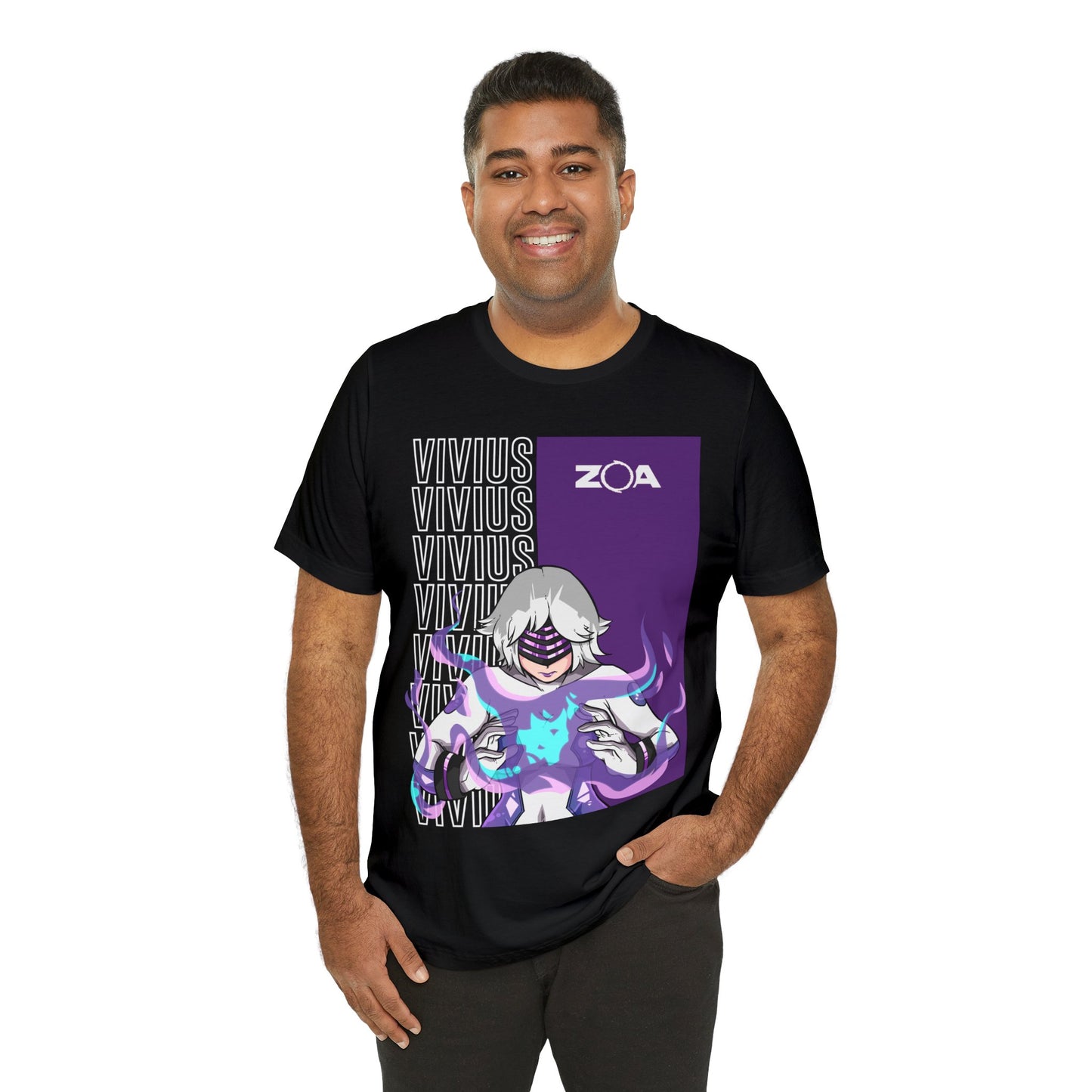 ZOA Vivius purple power T-shirt