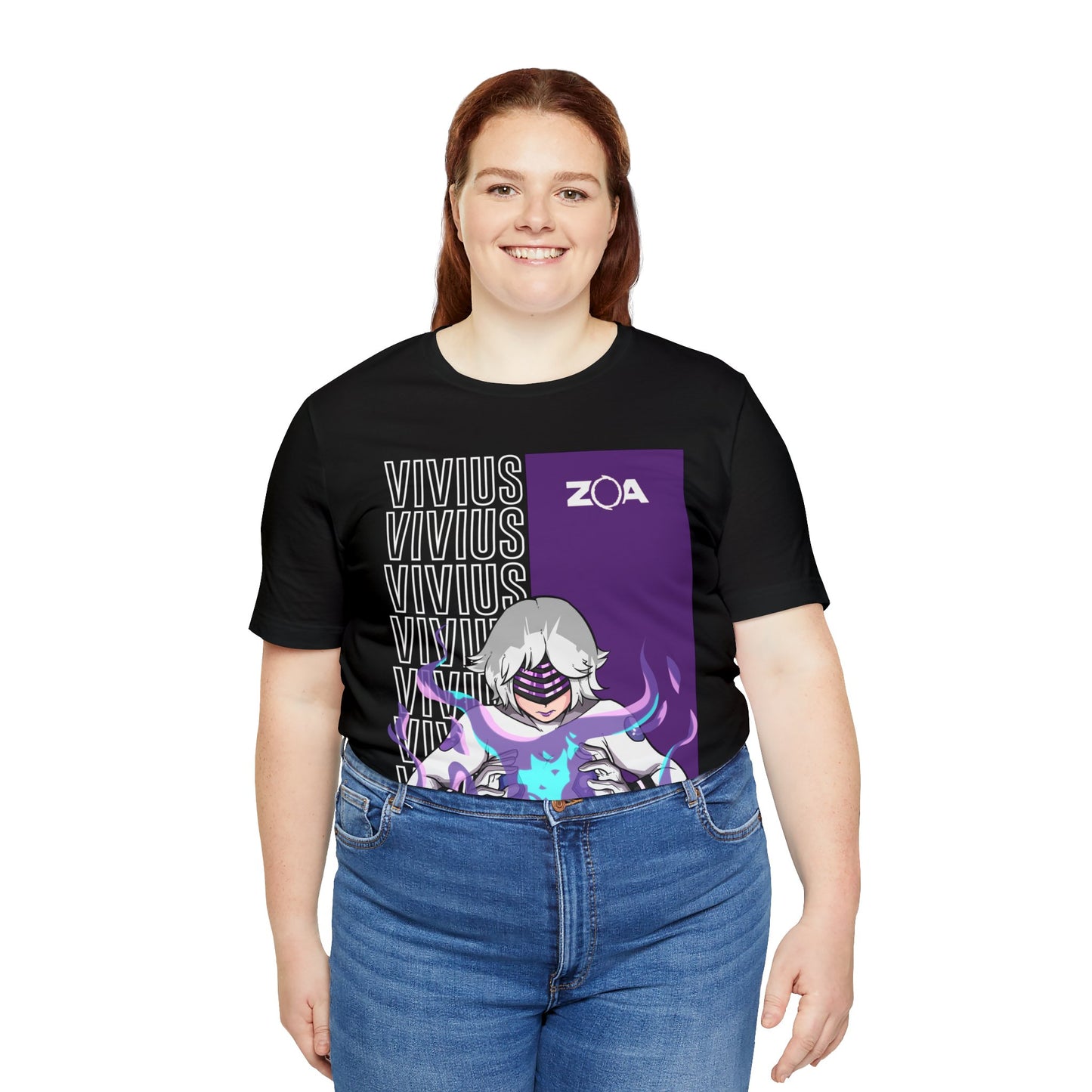 ZOA Vivius purple power T-shirt
