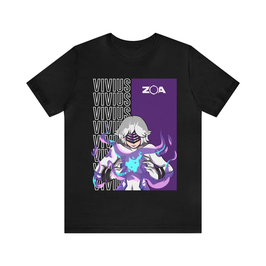 ZOA Vivius purple power T-shirt